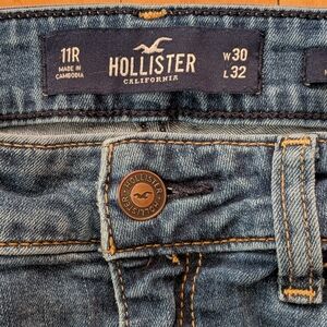 Hollister Blue Slim Straight Women's Jeans
